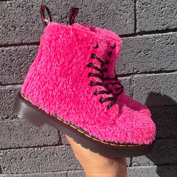 NWOT Dr Martens 1460 Pink Boots - Picture 9 of 12
